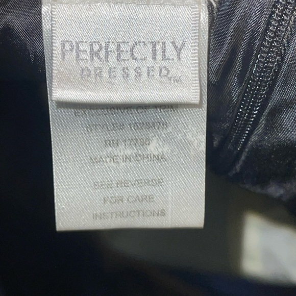 Girls perfectly dressed black Dress velvet top with lace bottom size 10 - Picture 4 of 5